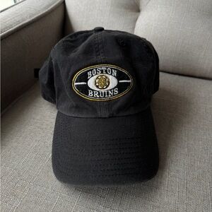 Boston Bruins adjustable hat NHL spoked B logo men's ‘47 brand vintage